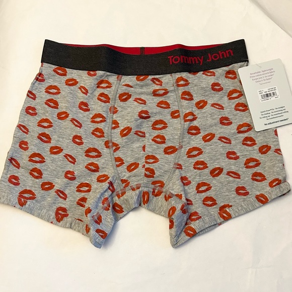 Tommy John Lips Boxer Briefs Small NWT - Picture 4 of 7